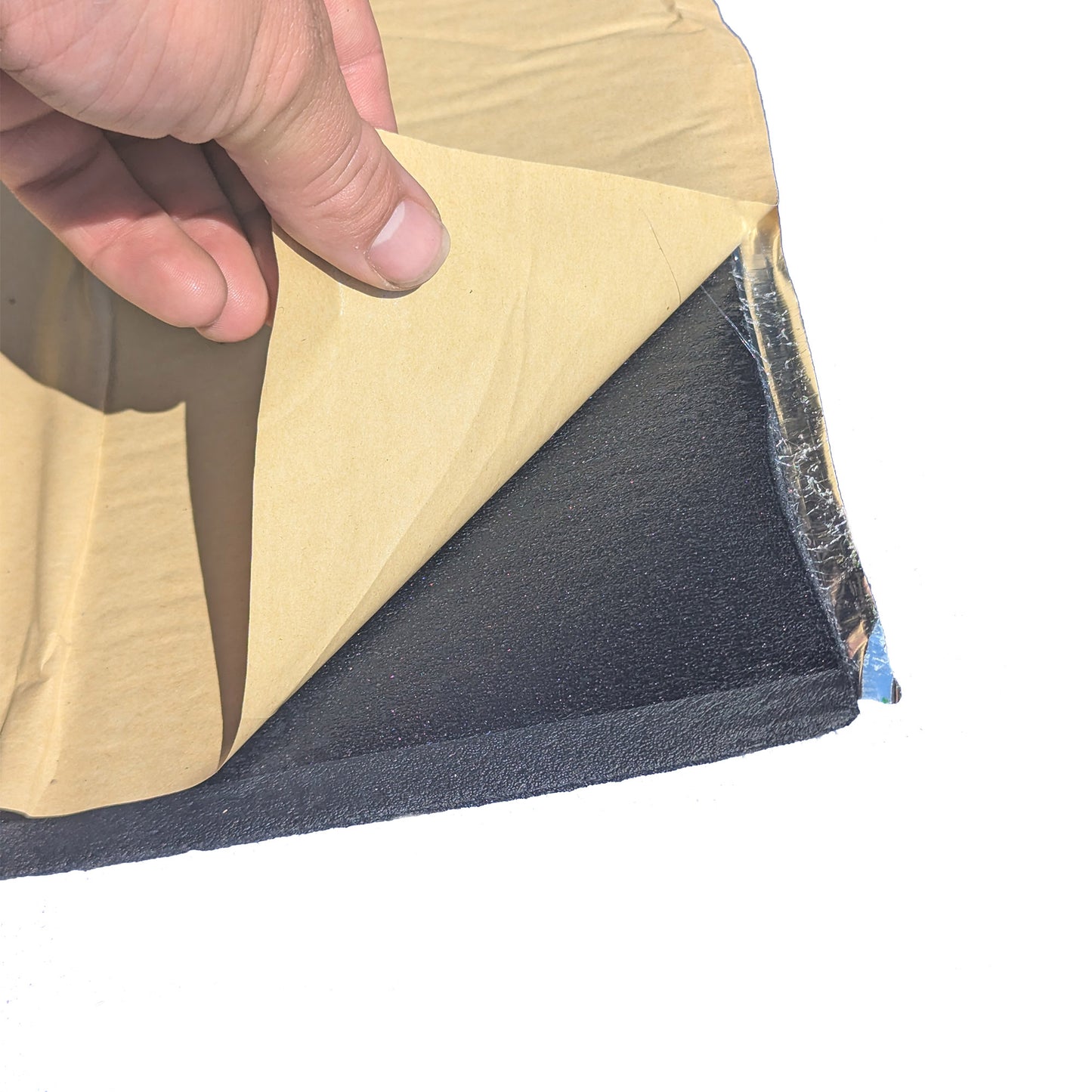 Campervan Self-Adhesive Peel Off Thermal Insulation Foil & Sound Damping Closed Cell Foam (1m x 10m)