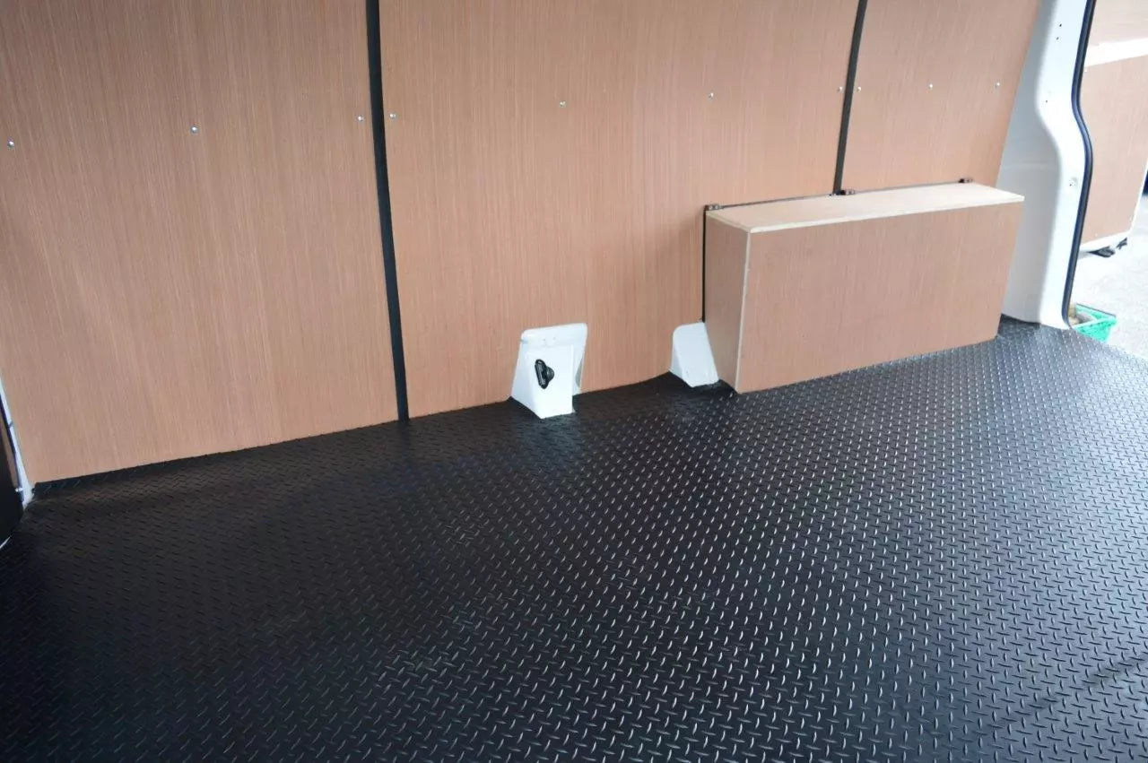 VW Transporter Pre-Cut Floor Heavy Duty 4mm Rubber T5, T6 LWB & SWB (2013-2025)