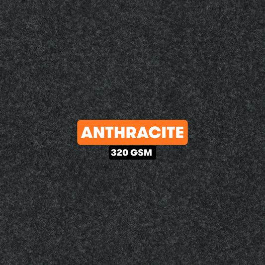 Anthracite Premium 4-Way Stretch Carpet Lining (320 GSM)
