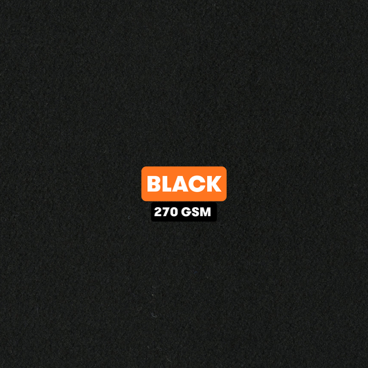 Black 4-Way Stretch Carpet Lining (270 GSM)