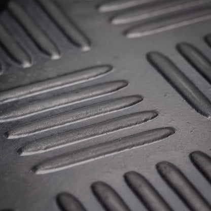 Rubber Flooring Heavy Duty Shock Absorbing Matting Bar Pattern (1.5m Wide Roll)