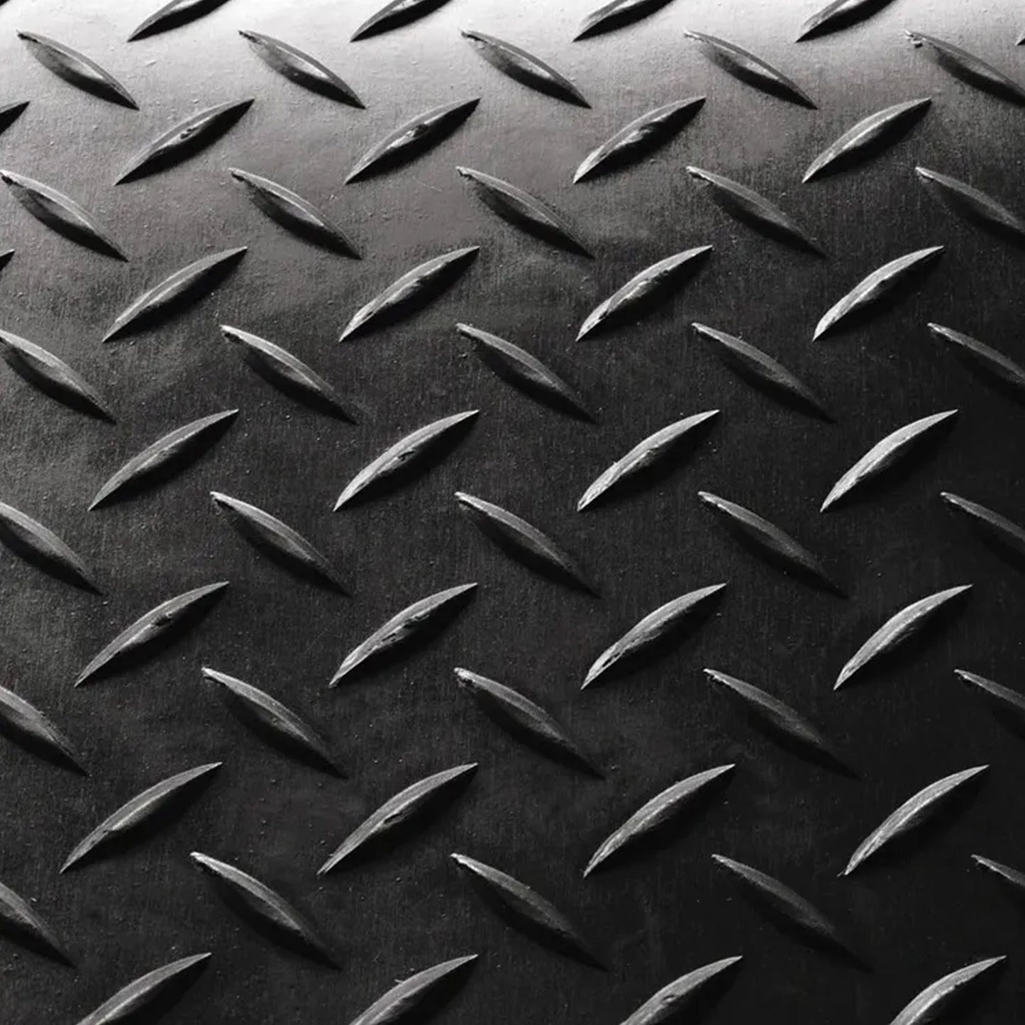 Rubber Flooring Checker Pattern Anti-Slip Thick Matting Rolls (3mm & 5mm)