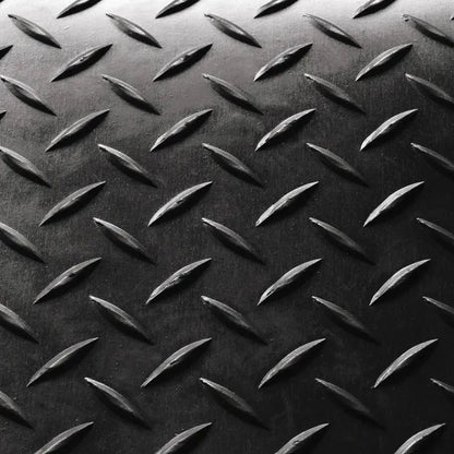 Rubber Flooring Checker Pattern Anti-Slip Thick Matting Rolls (3mm & 5mm)