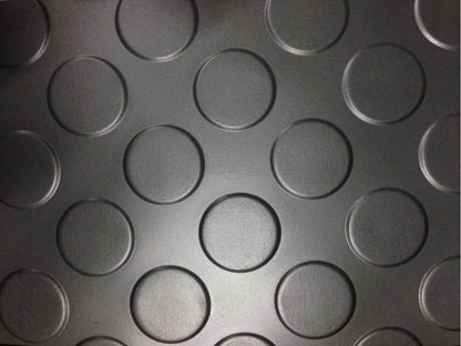 Rubber Flooring Coin Pattern Anti-Slip Thick Matting Rolls (3mm)