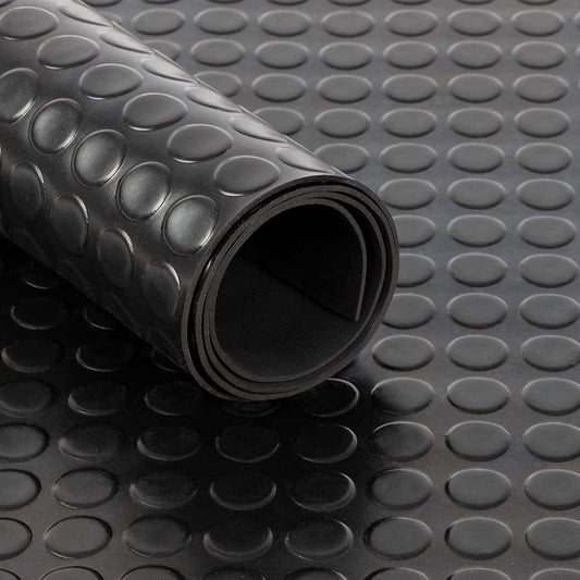 Coin Pattern Rubber Flooring Matting Roll (3mm)