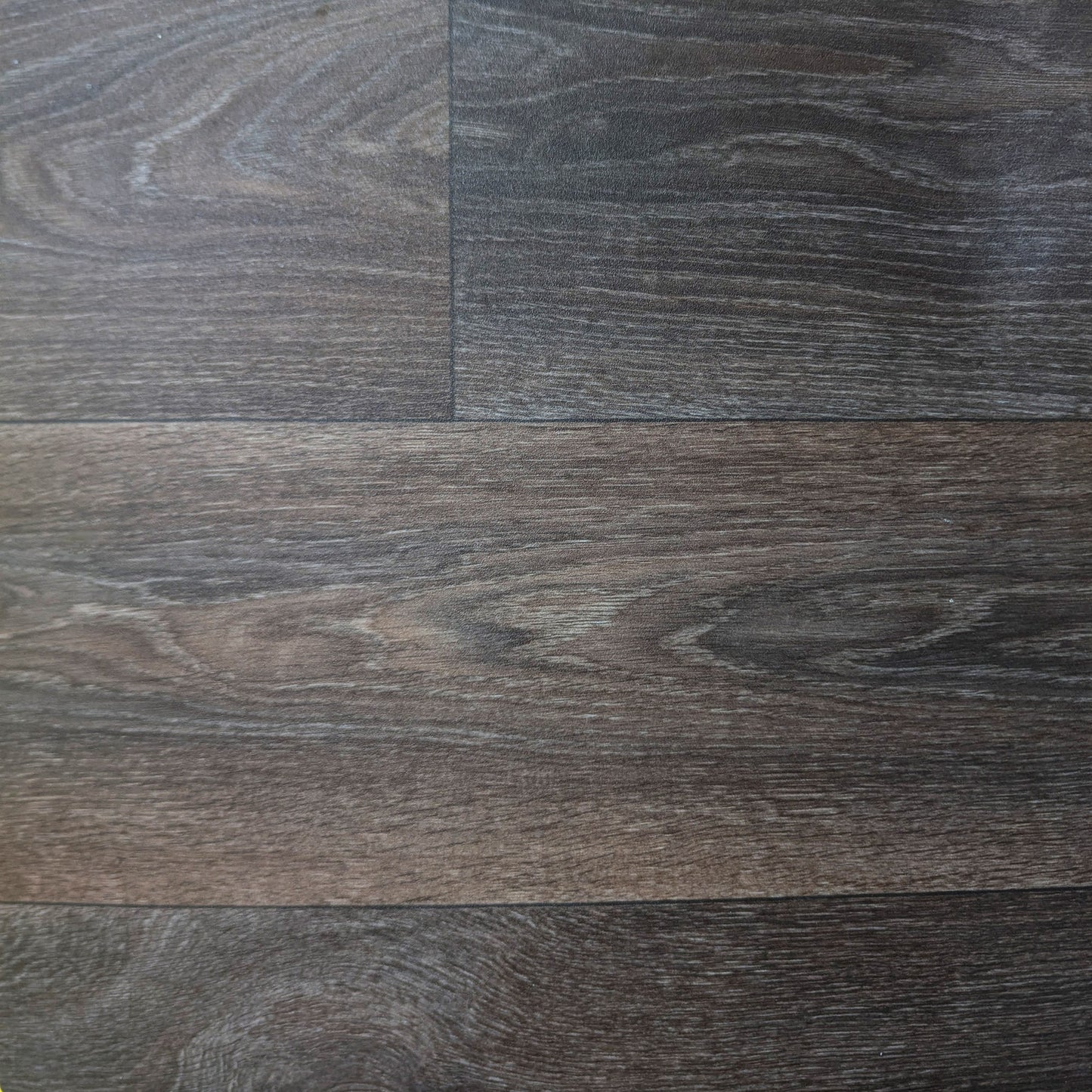 Wooden Plank Effect Vinyl Flooring Durable R10 Anti-Slip 3 Styles (2M Wide Roll)