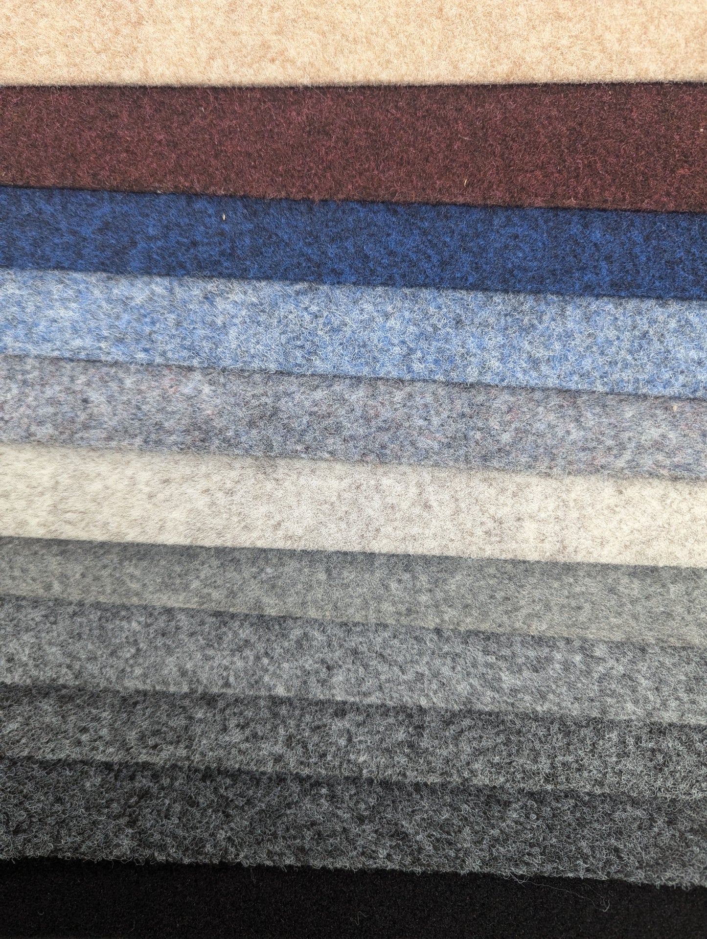 VELTRIM Carpet Lining Very Thick 5mm Professional Grade Non-Stretch for Campervan (500 GSM)