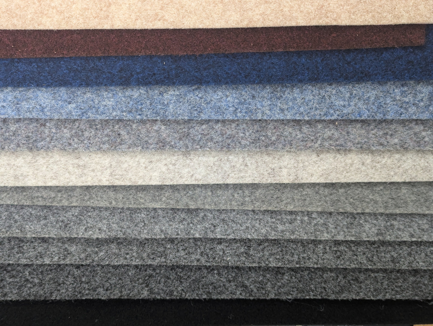 VELTRIM Carpet Lining Very Thick 5mm Professional Grade Non-Stretch for Campervan (500 GSM)