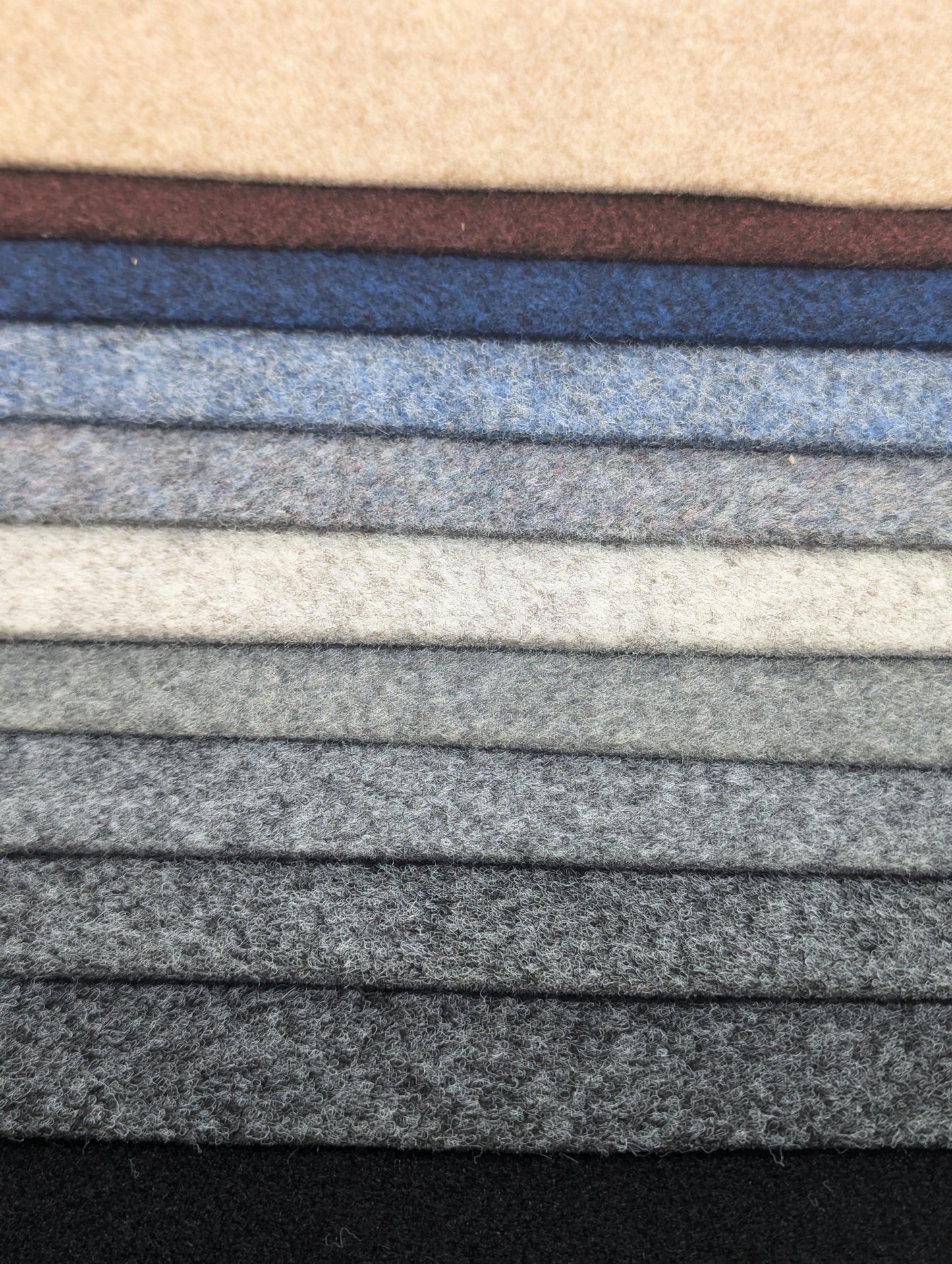 VELTRIM Carpet Lining Very Thick 5mm Professional Grade Non-Stretch for Campervan (500 GSM)
