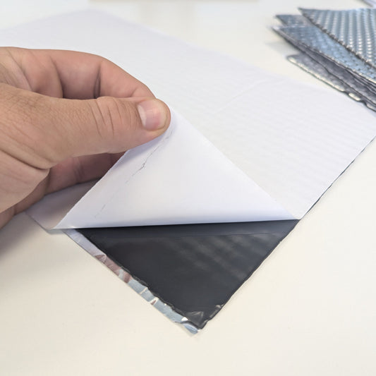 Sound Dead Sheets Self-Adhesive Anti-Vibration Acoustic Insulation (250mm x 380mm)