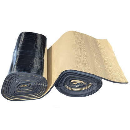 Campervan Self-Adhesive Peel Off Thermal Insulation Foil & Sound Damping Closed Cell Foam (1m x 10m)