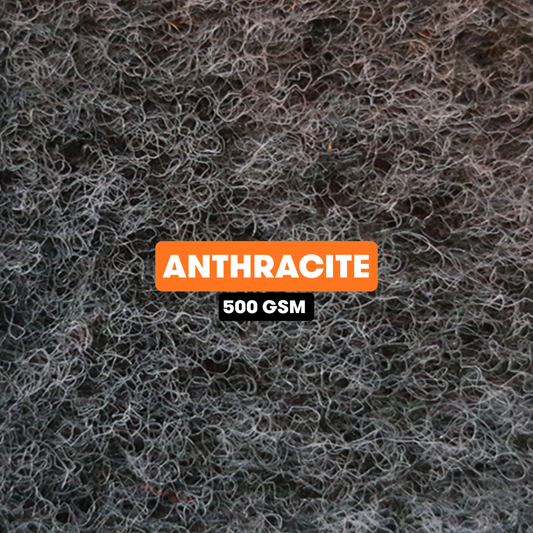 Anthracite VELTRIM Non-Stretch Carpet Lining (500 GSM)