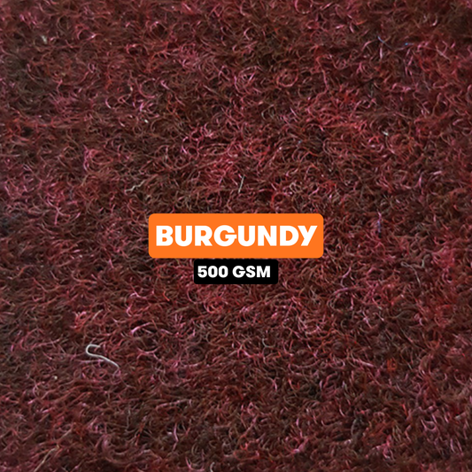 Burgundy VELTRIM Non-Stretch Carpet Lining (500 GSM)