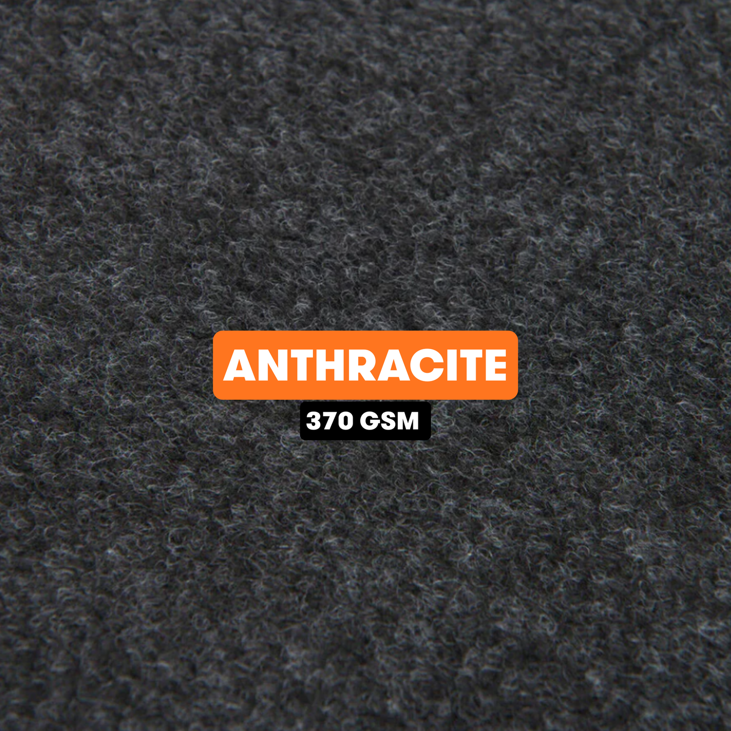 Anthracite Luxury 4-Way Stretch Carpet Lining (370 GSM)