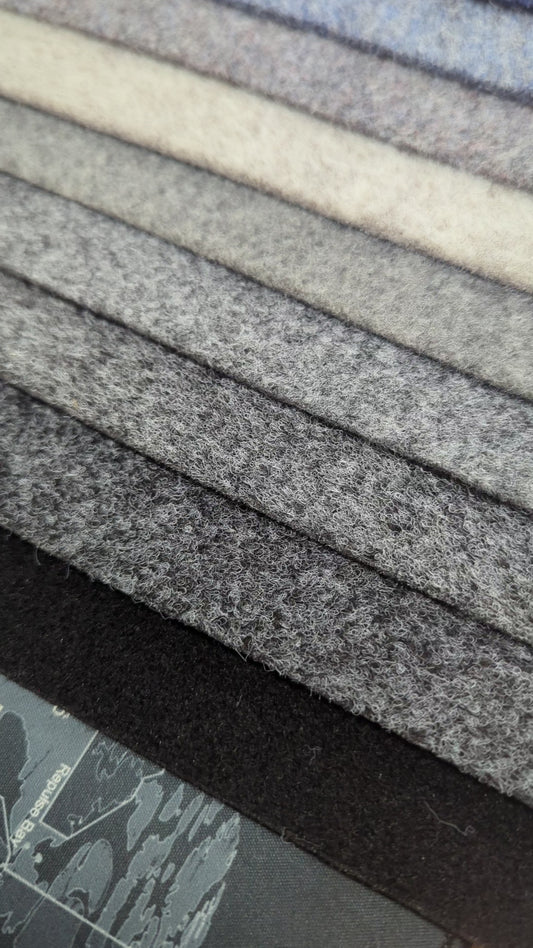 VELTRIM Carpet Lining Very Thick 5mm Professional Grade Non-Stretch for Campervan (500 GSM)