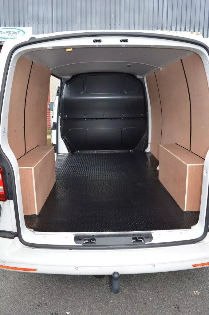 VW Transporter Pre-Cut Floor Heavy Duty 4mm Rubber T5, T6 LWB & SWB (2013-2025)