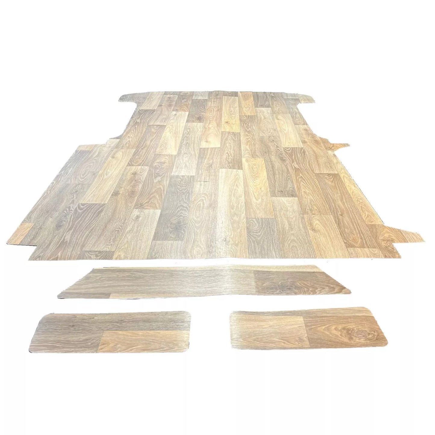 Pre-Cut VW Transporter T5 & T6 Floors ANY Material Design + Side Steps 2013-2025