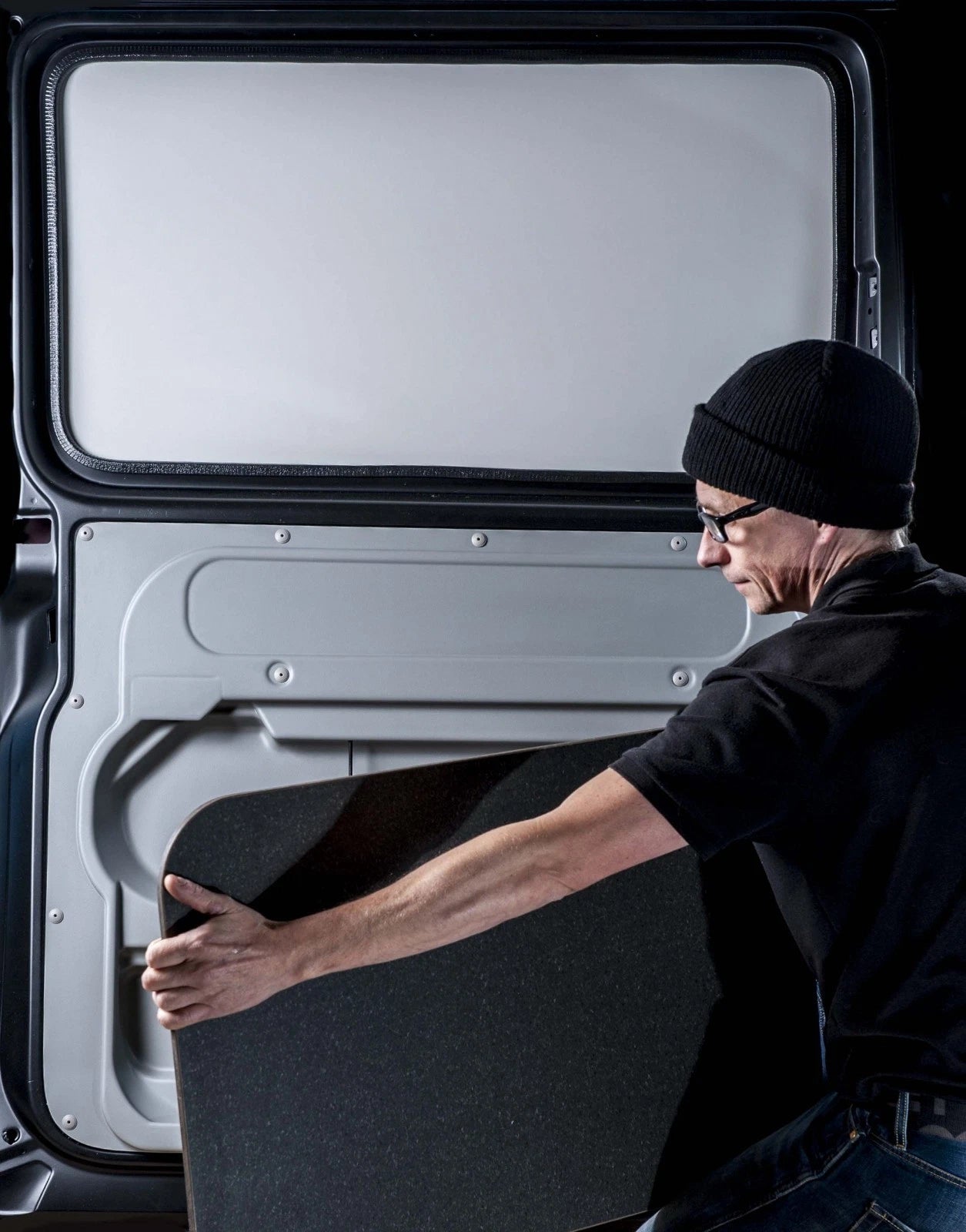 VW T5, T6 Campervan Table LOC8 Table System Trim Panel + Fold out Table & Legs