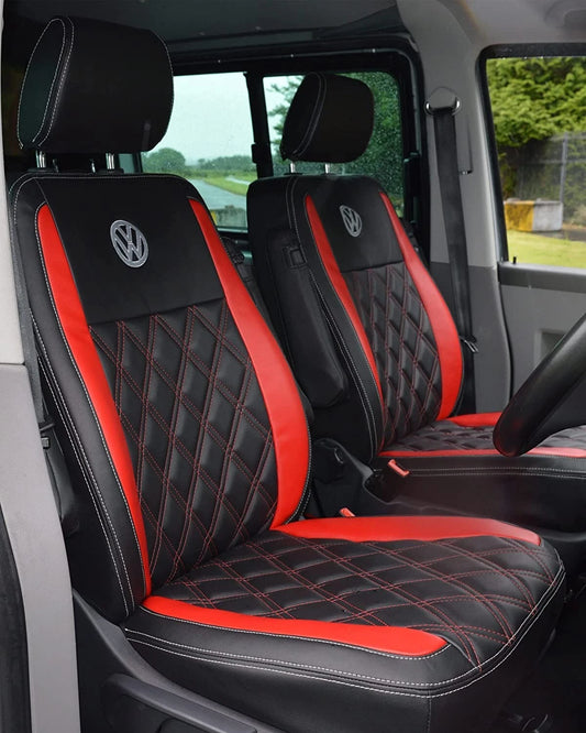 Double Diamond Stitch Faux Leather Automotive Seat Fabric 5mm Scrim Foam Backed