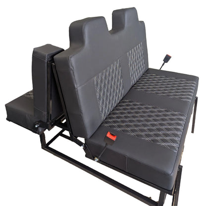 Rock&Roll Fold Out Bed Upholstered Campervan Bed/Seats (MOT Tested)