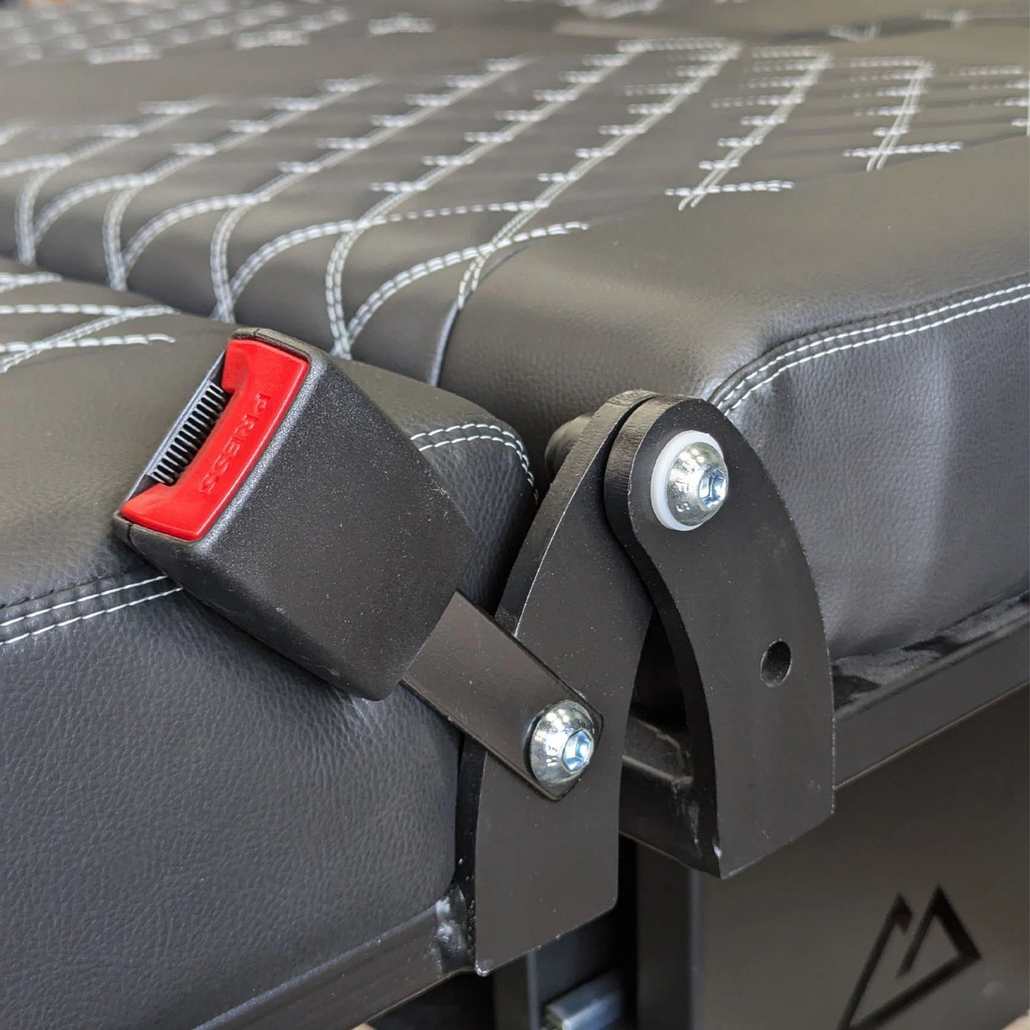 Premium Rock & Roll Foldable Campervan Seats/Bed Fully Upholstered (MOT & Crash Tested)