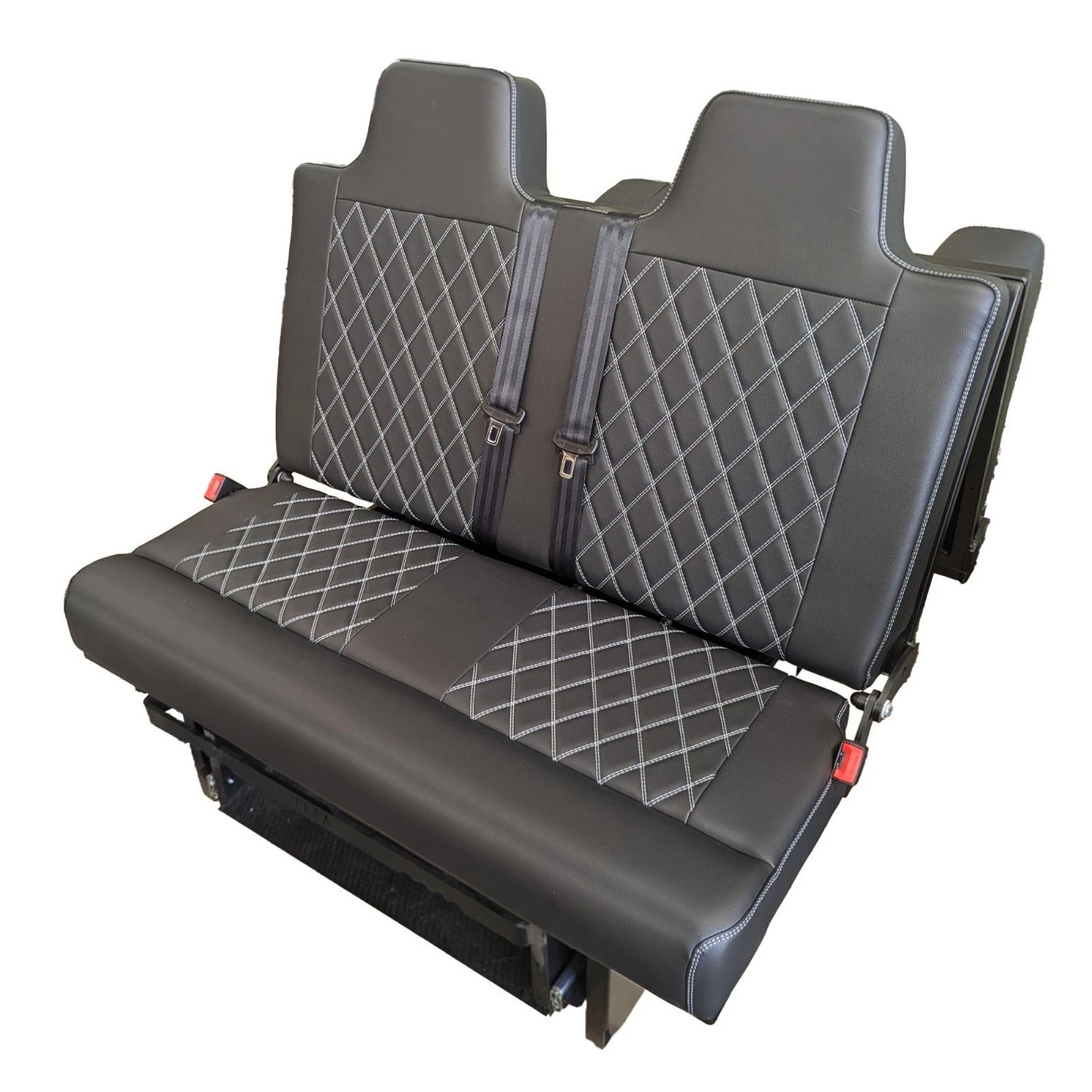 Premium Rock & Roll Foldable Campervan Seats/Bed Fully Upholstered (MOT & Crash Tested)