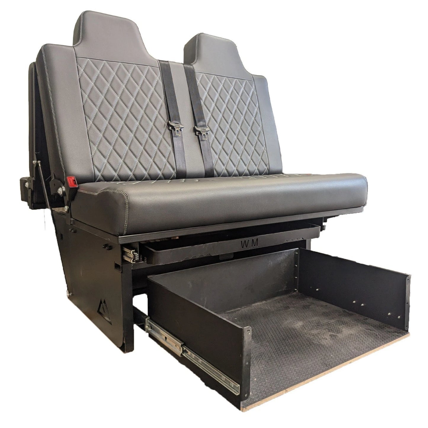 Premium Rock & Roll Foldable Campervan Seats/Bed Fully Upholstered (MOT & Crash Tested)